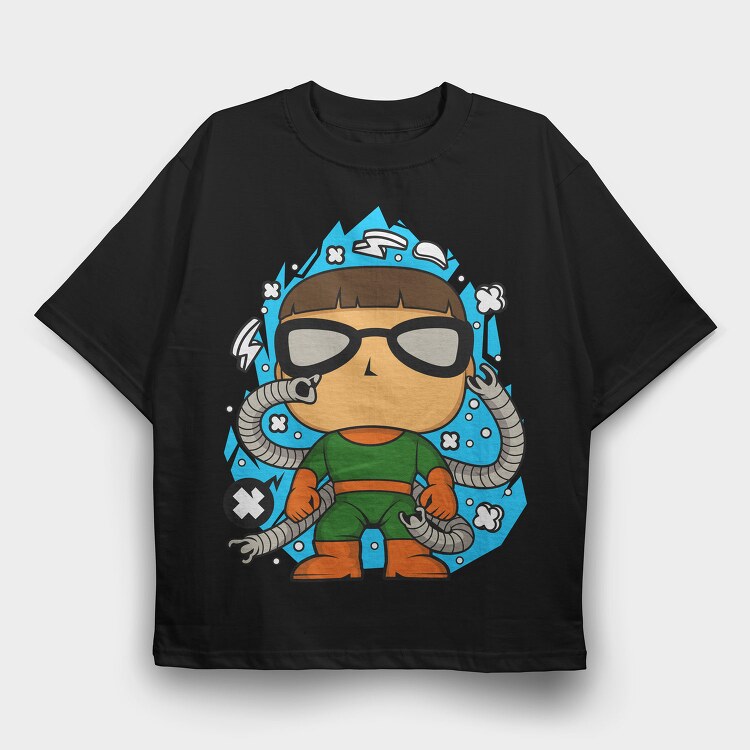 Space Invader Squad, Tricou Oversize Barbati (Unisex)