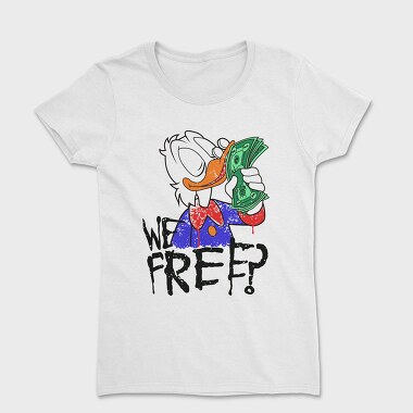 Daffy Duck Money Free Urban Art, Tricou Femei