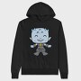 Electric Dragon Smile, Hanorac Oversize Barbati (Unisex)