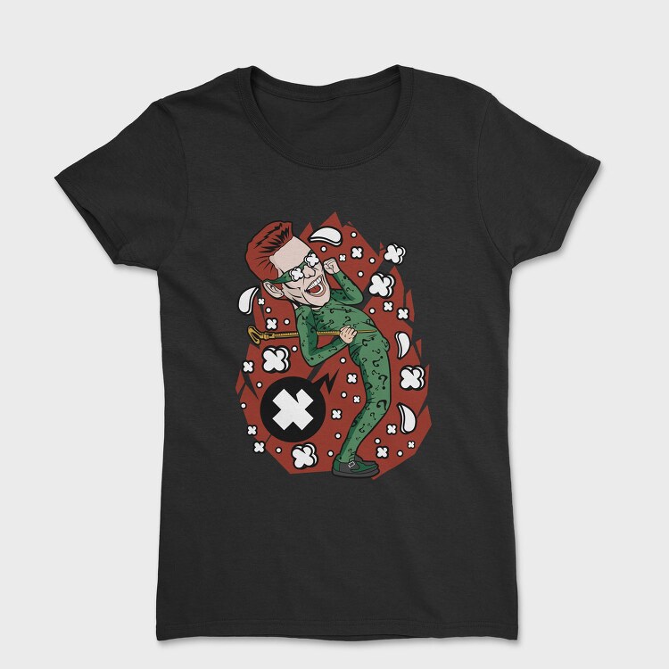 Question Mark Clown, Tricou Femei