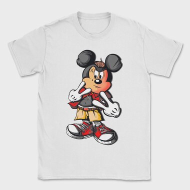 Mickey Mouse Urban Style, Tricou Barbati (Unisex)