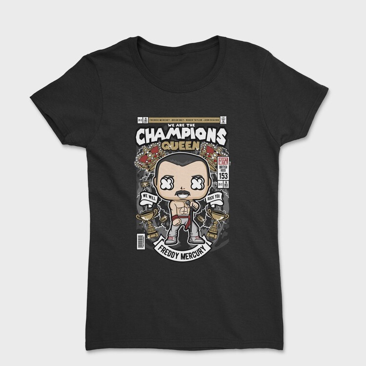 Queen Rock Pop, Tricou Femei