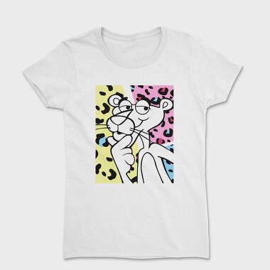 Pink Panther Cool Pattern Eyes, Tricou Femei