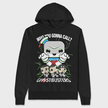 Ghostbusters Funko Pop, Hanorac Oversize Barbati (Unisex)
