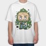 Rockstar Guitar Hero, Tricou Oversize Barbati (Unisex)
