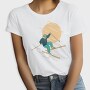 Skier Falling, Tricou Femei