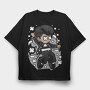 Rockstar Vibe, Tricou Oversize Barbati (Unisex)