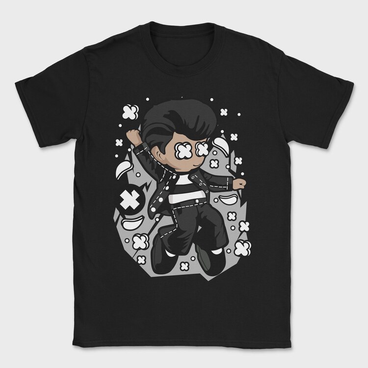 Rockstar Vibe, Tricou Barbati (Unisex)