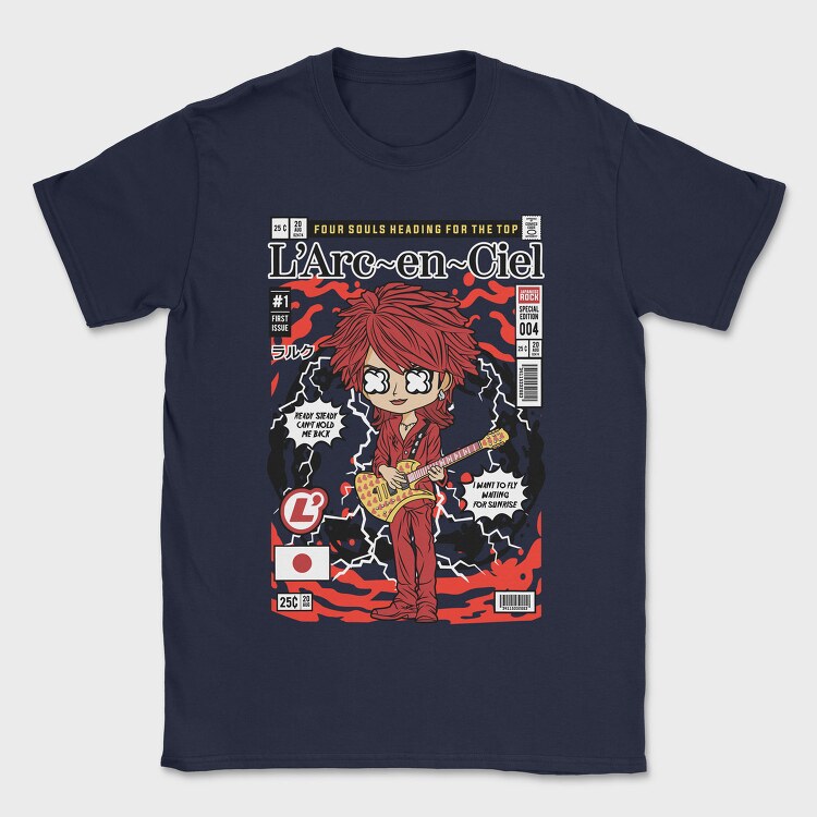 Rockstar Revolution, Tricou Barbati (Unisex)