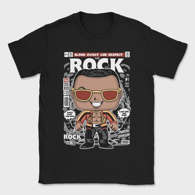 Rockstar Icon, Tricou Barbati (Unisex)