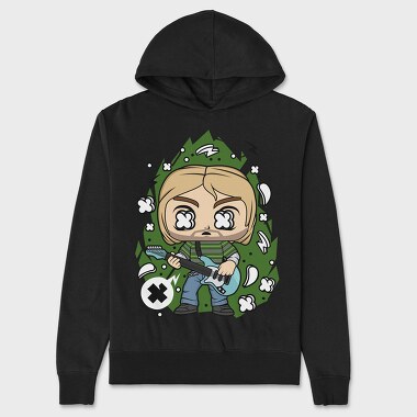 Rockstar Guitar Hero, Hanorac Oversize Barbati (Unisex)
