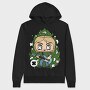 Rockstar Guitar Hero, Hanorac Oversize Barbati (Unisex)