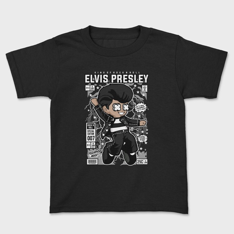 Rockstar Elvis Comic, Tricou Copii