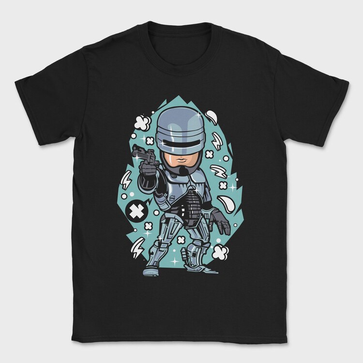 Robocop Revolution, Tricou Barbati (Unisex)