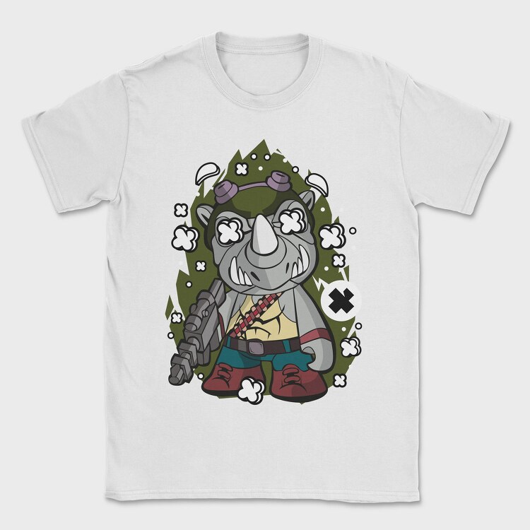 Rhino Riot Squad, Tricou Barbati (Unisex)
