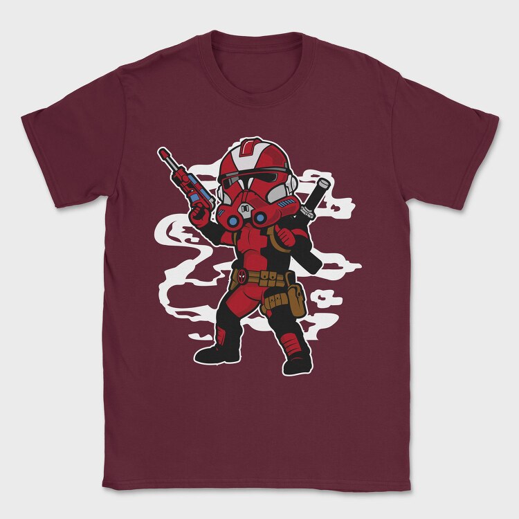 Red Trooper Squad, Tricou Barbati (Unisex)