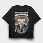 Queen Rock Pop, Tricou Oversize Barbati (Unisex)