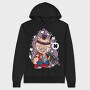 Punk Rock Warrior, Hanorac Oversize Barbati (Unisex)