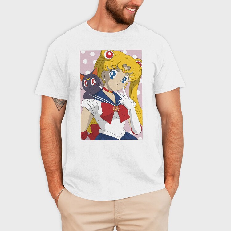 Sailor Moon 9, Tricou Barbati (Unisex)