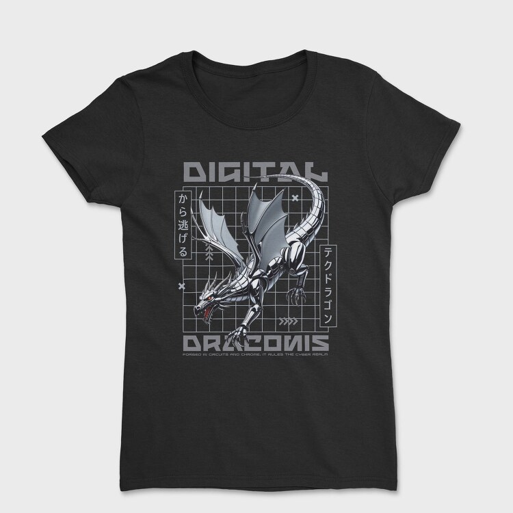 Digital Dragon Trend, Tricou Femei