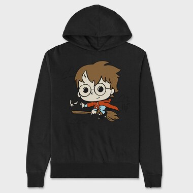 Harry Potter Broomstick, Hanorac Oversize Barbati (Unisex)