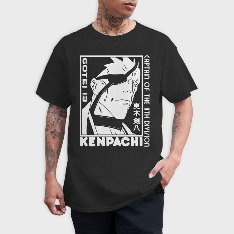 Zaraki Kenpachi, Tricou Barbati (Unisex)