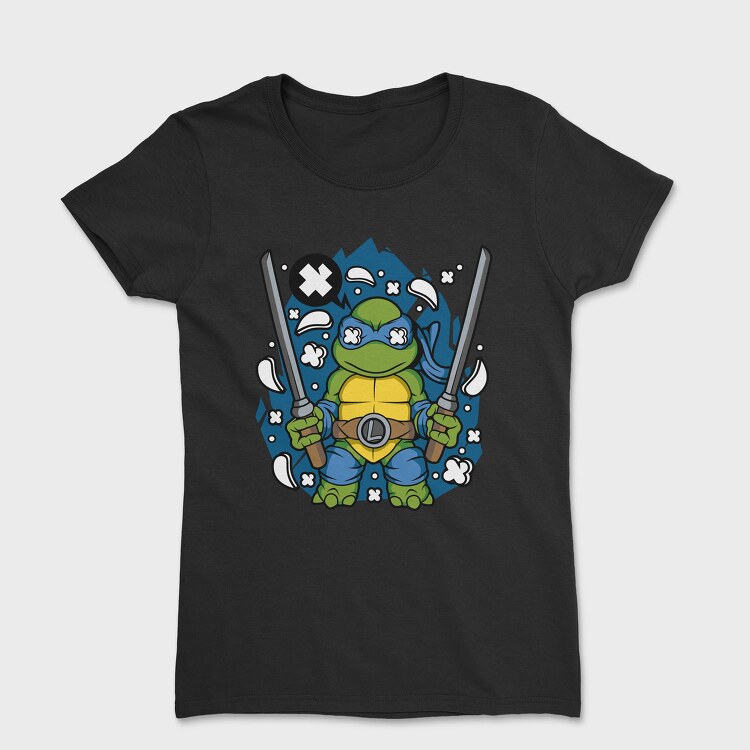 Ninjaturtle Warrior, Tricou Femei
