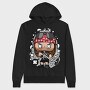 Punk Rock Chick, Hanorac Oversize Barbati (Unisex)