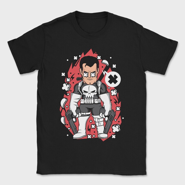 Punishers Edge, Tricou Barbati (Unisex)