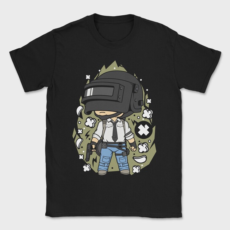 Pumpkin Battle Knight, Tricou Barbati (Unisex)