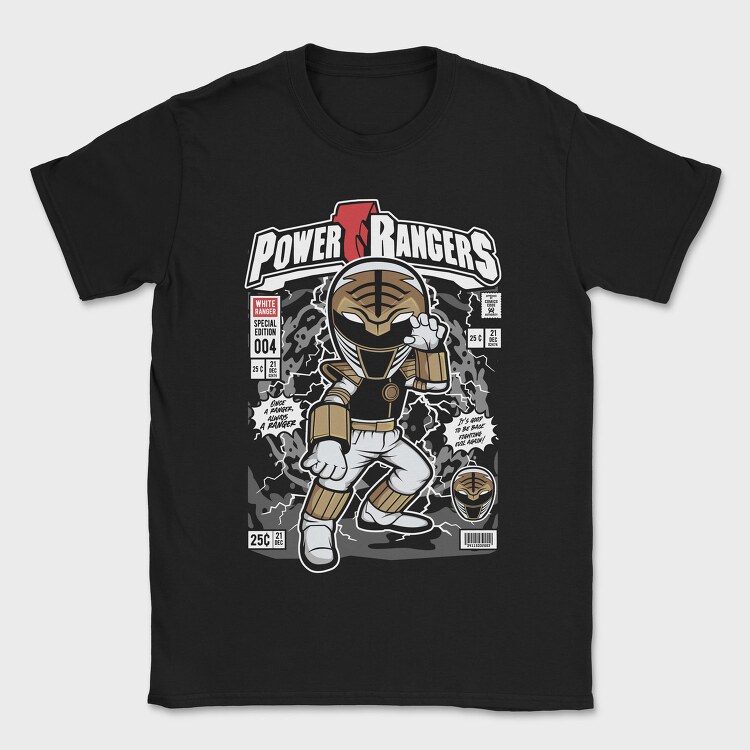 Power Rangers Comic, Tricou Barbati (Unisex)