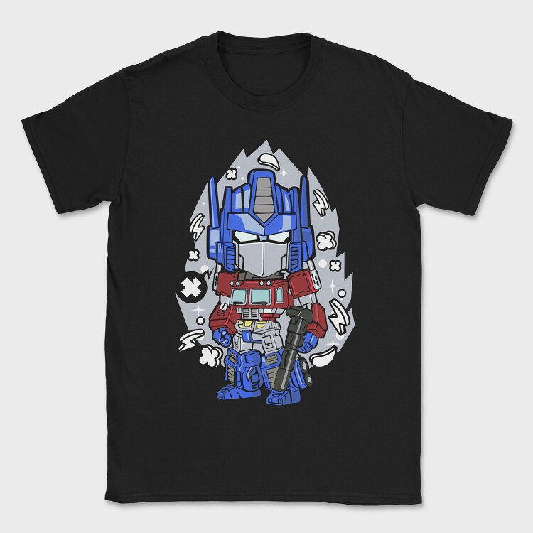 Optimus Prime Burst, Tricou Barbati (Unisex)
