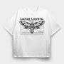 Flying Moth Lunar Lovers Tote, Tricou Oversize Barbati (Unisex)