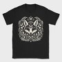 Folksy Fox Lonocut, Tricou Barbati (Unisex)