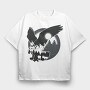 Forest Eagle, Tricou Oversize Barbati (Unisex)