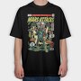 Mars Attack Alien, Tricou Oversize Barbati (Unisex)