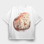Forest Lion, Tricou Oversize Barbati (Unisex)
