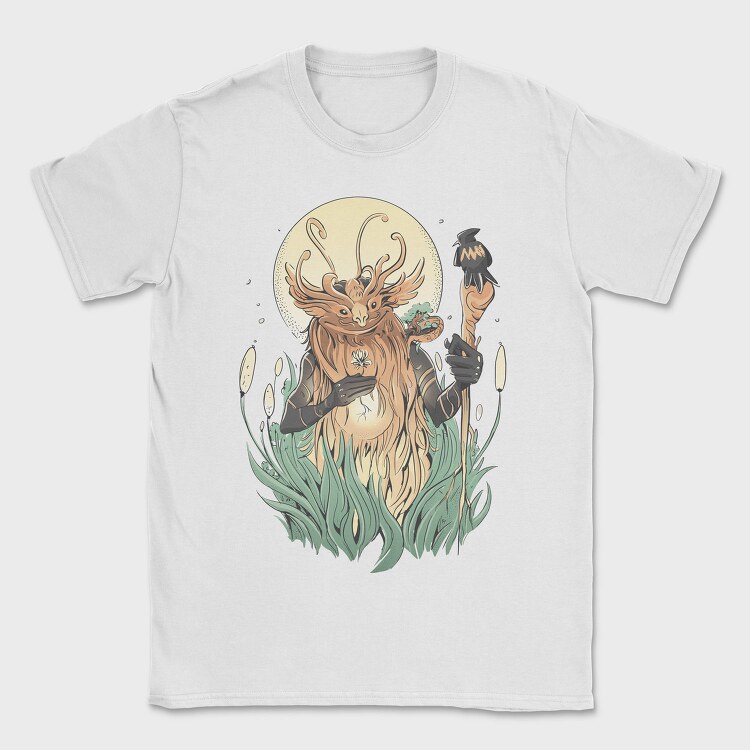 Forest Magic Creature Cottagecore, Tricou Barbati (Unisex)