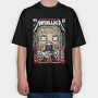 Metallica Rockstar, Tricou Oversize Barbati (Unisex)
