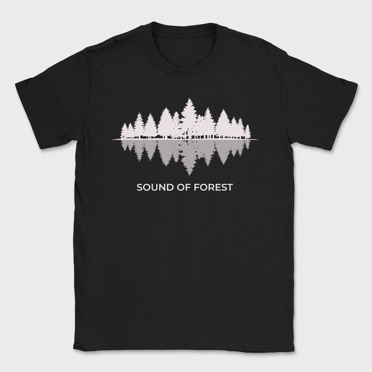Forest Sound Of, Tricou Barbati (Unisex)