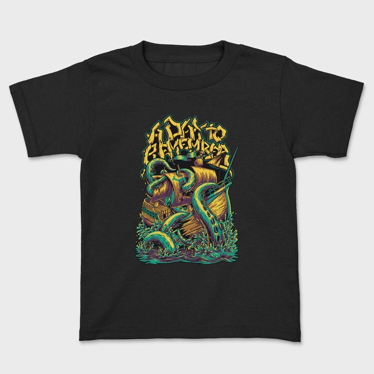 Kraken Attack, Tricou Copii