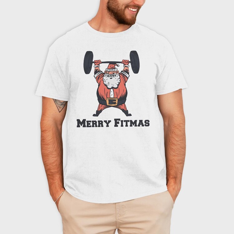 Santa Weight, Tricou Barbati (Unisex)