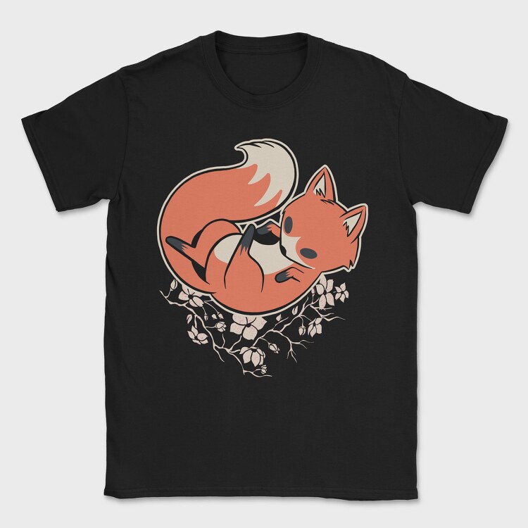 Fox Sakura, Tricou Barbati (Unisex)