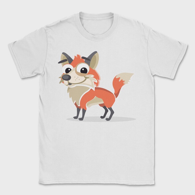 Fox Tail Twist, Tricou Barbati (Unisex)