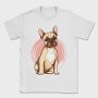 French Bulldog (2), Tricou Barbati (Unisex)
