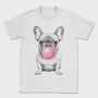 French Bulldog Bubblegum, Tricou Barbati (Unisex)