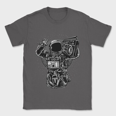 Astronaut Boombox, Tricou Barbati (Unisex)