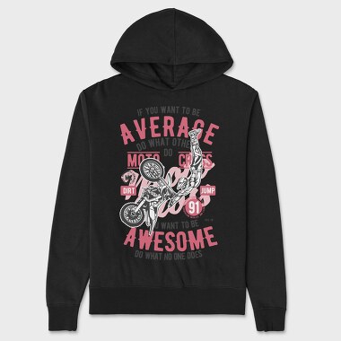 Awesome Motocross, Hanorac Oversize Barbati (Unisex)