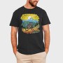 Mountain Bike Sun, Tricou Barbati (Unisex)