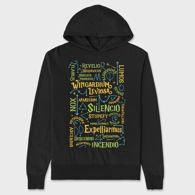 Magic Words, Hanorac Oversize Barbati (Unisex)